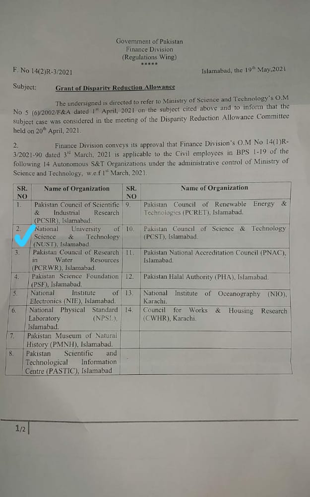 SaeedUl32850663's tweet photo. These institutions r under MoST &amp; CUI isn't included in this notification. Why? DRA is the right of CUI employees. #GrantDRAtoCOMSATS @ArifAlvi @RabNawa22432398 @AndleebAbbas @asa_cui @ASA_VHR @Asad_Umar @asacuiswl @FapuasaP @fapuasa @MinmajMarwat @MahnazHaseeb https://t.co/7fgXj6nZMZ
