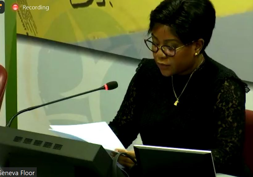 MineBanTreaty's tweet photo. #MineBanIM #MineClearance Chair #Zambia: States presenting request under #Art5 include #GuineaBissau #Mauritania and #Nigeria which had declared completion but have since identified previously unknown mined areas or discovered newly laid AP #landmines of an improvised nature. https://t.co/EQiwcS2cZ2