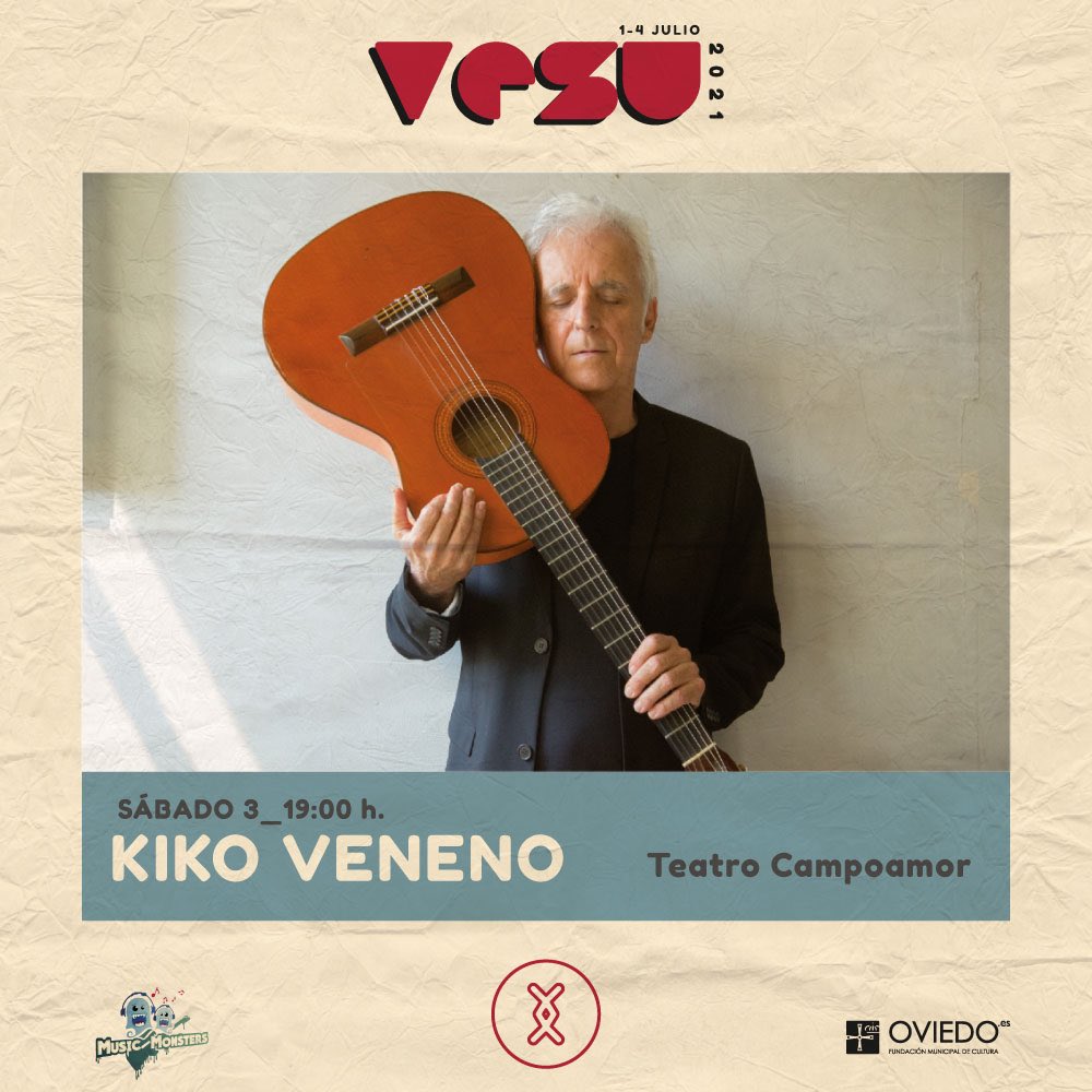 VeSuOviedo's tweet photo. 🎟 Las entradas para ver al gran Kiko Veneno en el Teatro Campoamor el sábado 3 de julio, salen mañana miércoles 23 🎟

‼️Se podrán adquirir en https://t.co/TSjYHk0sGO a partir de las 11:00 o en la taquilla del Teatro Campoamor de 11:00 a 14:00 y de 17:00 a 20:00.

#VeSu #Oviedo https://t.co/cD5RW4mF78