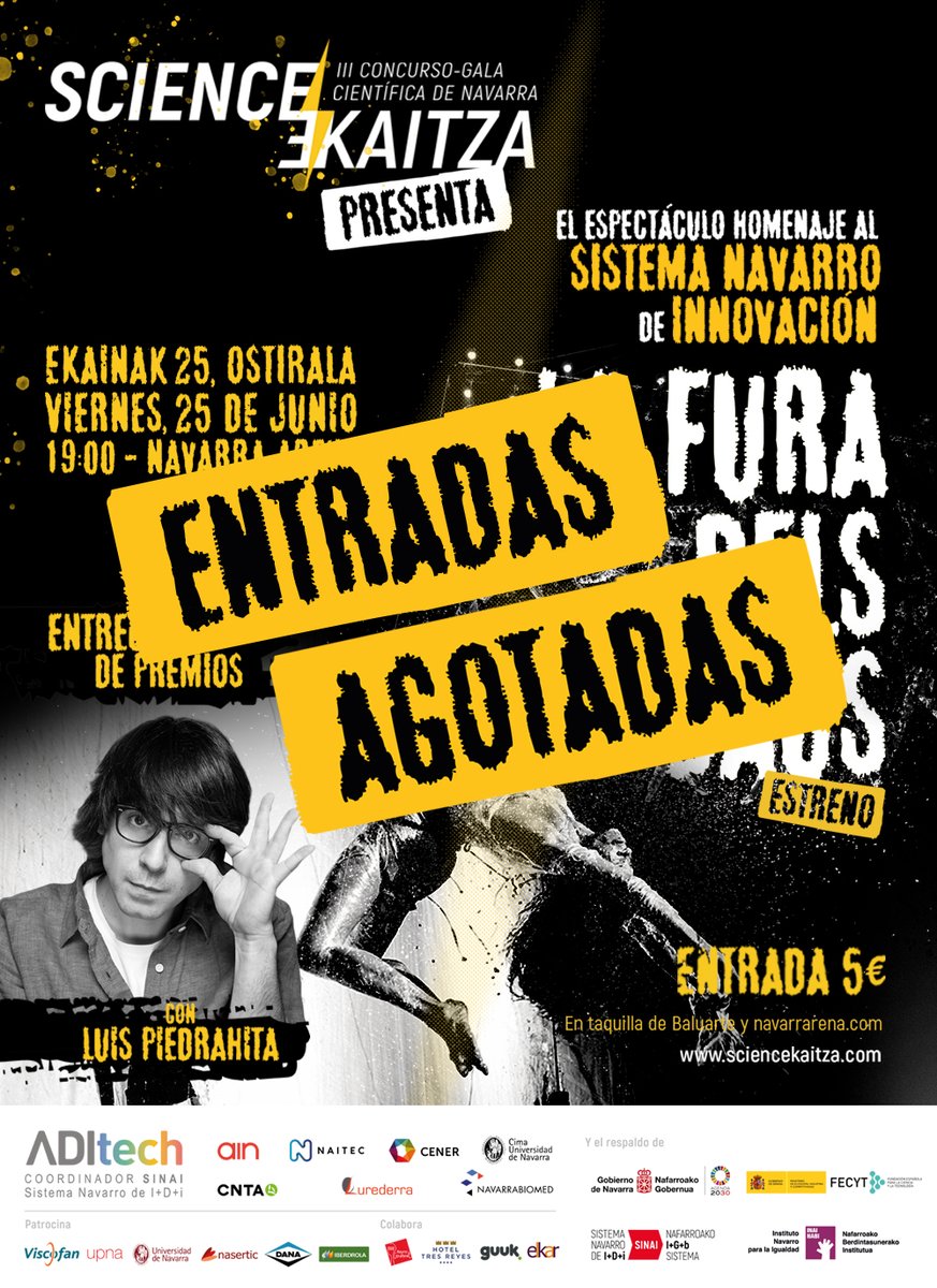 📻Este jueves <a href="/SERnavarra/">SER Navarra</a> estará con nosotros en el <a href="/navarrarena/">Navarra Arena I Nafarroa Arena</a> emitiendo el programa #HoyporHoyNavarra en plenos ensayos de <a href="/LaFuraDelsBaus/">FuraDelsBaus</a> para el #SciencEkaitza
