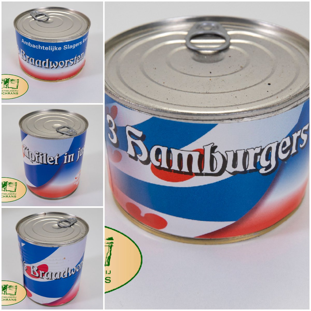 Na aanvraag weer op voorraad, vlees in blik!👌
Ideaal om mee te nemen op vakantie.🤗

#Leeuwarden #Schrans #vakantietijd #vakantie #kamperen #zomervakantie #blikvlees #vleesinblik #Deslagerdieallesheeft