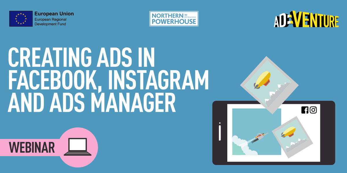 ADVENTURE_LCR's tweet photo. Do you want to learn how to create ads from your Facebook Page, Instagram account & ads manager?
If you do, this #Workshop is for you, we'll demonstrate how social media ads can really benefit your #StartUp.
Register here https://t.co/RvwSePXvKA
#ScaleUp #ThinkAdventure https://t.co/cNJTKCZJtY