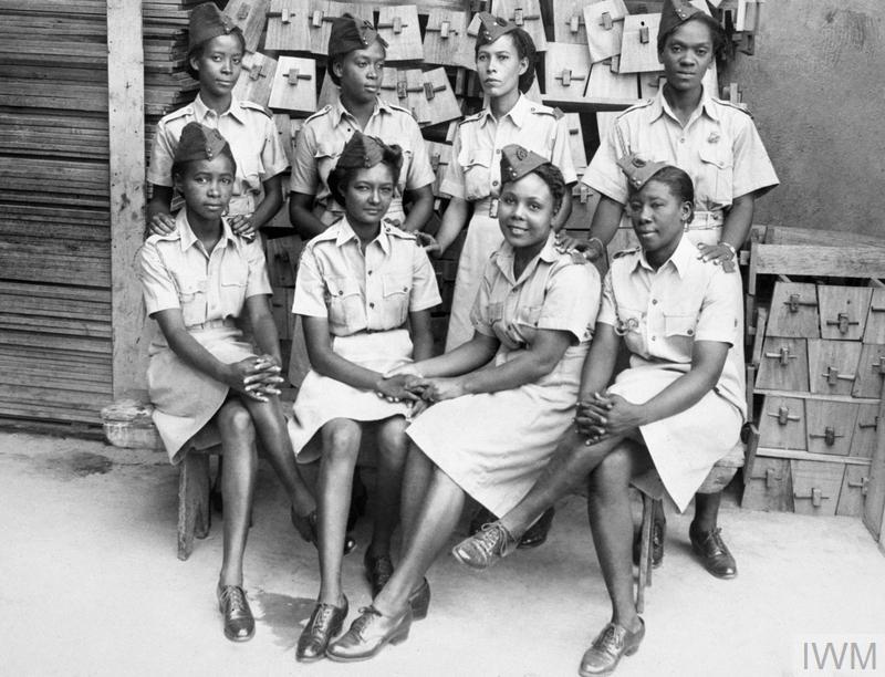 DefenceHQ's tweet photo. On #WindrushDay, we honour the contributions of the Windrush Generation. 
 
Over centuries, Caribbean personnel have made remarkable contributions to our Armed Forces and the UK.
   
📸© IWM H 15858 © IWM K 8832 https://t.co/eJxk839Zeb