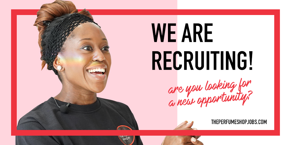ThePerfumeShop's tweet photo. Are you looking for a new opportunity? Interested in the world of perfume?

Join The Perfume People today.
Click here to find out about the opportunities we offer: https://t.co/kQX2rk71uY https://t.co/6eLPuQY4u6