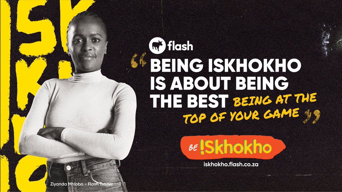 flashgroup_za's tweet photo. Ziyanda Mhlobo is a Flash Trader.
She runs Sollyโs Cash Store in Khayelitsha.
Sheโs #iSkhokho
Grow your business with a Flash machine
Get yours at a Flash Kiosk or PEP store
Rise above
Be #iSkhokho
#GrowYourBusiness #MakingLifeEasier #FlashTrader https://t.co/1hII6AhOUO