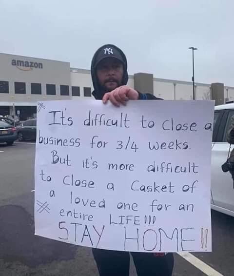 rggoobi's tweet photo. The messages our people should see in every corner they turn. Life vs. livelihood. #StayHome #StaySafe #Covid19UG https://t.co/LA8fY7texI
