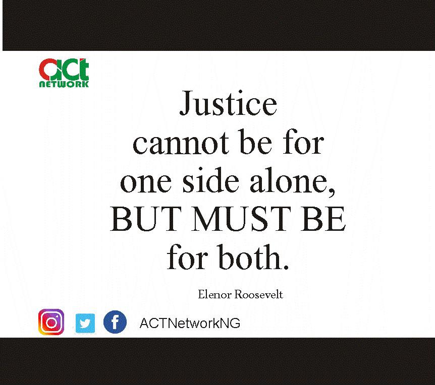 ActNetworkNG's tweet photo. Justice. #Nigeria #JUSTICE #ACTNetwork https://t.co/nSP5JB7H7C