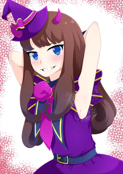 黒須あろまの腋 