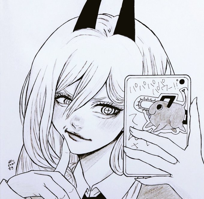 パワーは自分が可愛いことを知っているぞ!
#チェンソーマン 