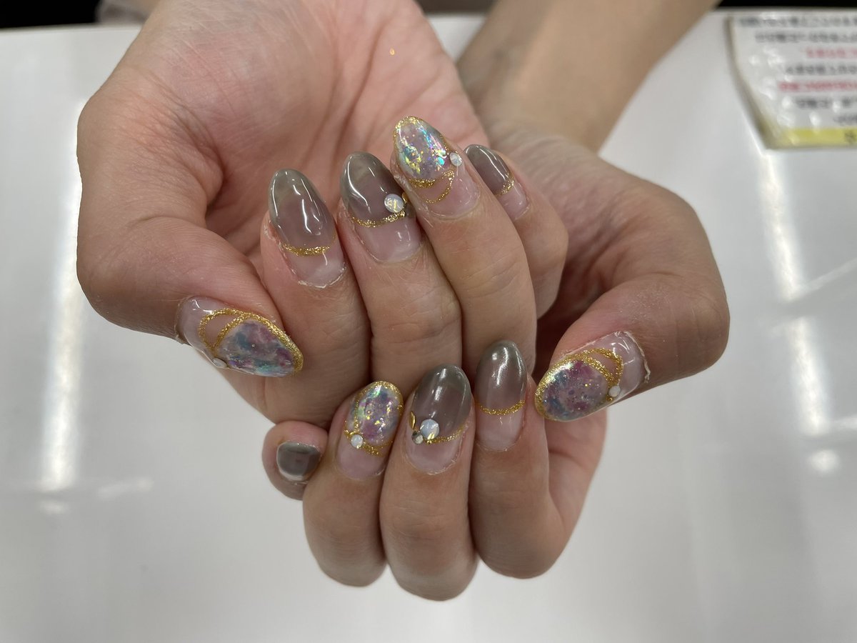 あや ネイルモデル募集 デザイン他にもたくさんございます フットネイルやシンプルネイルもしております ネイルサロン ジェルネイル 安い