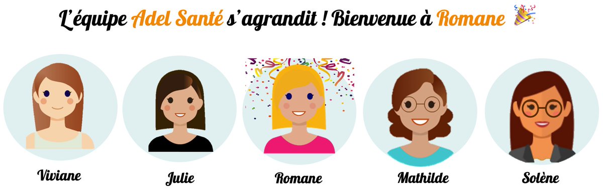 Nous sommes heureux d’accueillir Romane au sein de notre équipe AdelSanté/DataMedCare de Lyon. 🎉
Elle se fera un plaisir de vous accompagner sur Adel Santé et répondra à l’ensemble de vos sollicitations !