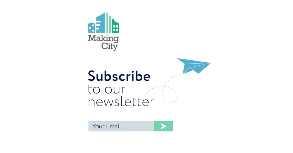 MakingCity_EU's tweet photo. Did you read the latest #MakingCity #newsletter? You can check it out here 👉 https://t.co/b1o0VSOxHm
Want to be sure you don't miss one in the future? Subscribe today! 🔗 https://t.co/2n7AP0Cnvh https://t.co/L3R0CrCzAW