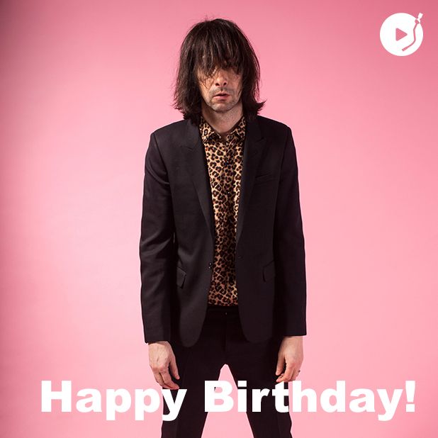 HAPPY BIRTHDAY to Mr Bobby Gillespie from ! Have a brilliant day!  