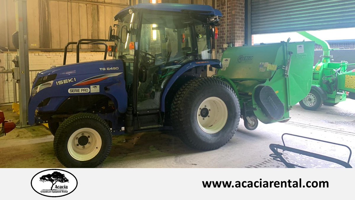 AcaciaRentals's tweet photo. Popular piece of kit here! The Iseki is being used with a versatile Ryetec flail collector attachment as its precise cutting height makes it suitable for mowing fine, course and wildflower areas @isekiUk @ryetec #iseki #ryetec #tractor #farming #mowing #qualityequipment #henfield https://t.co/DlbaD3mGTU