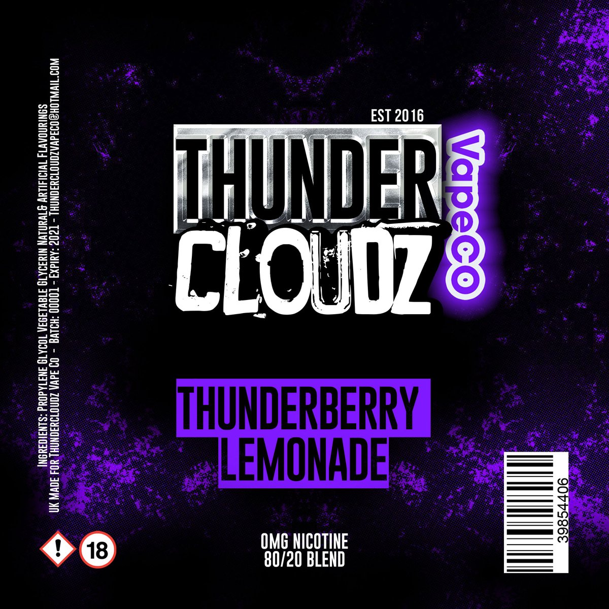 ThundercloudzUK's tweet photo. Morning #vapefam
New look labels for our Thundercloudz Range. What do you thing?

https://t.co/5kXY34E7tZ 

#teamthundercloudz

#Vape #Vapeshop #Vapefam #Vapenation #Vapelife #Vapejuice #Kidderminster https://t.co/1YNmoIVUfw