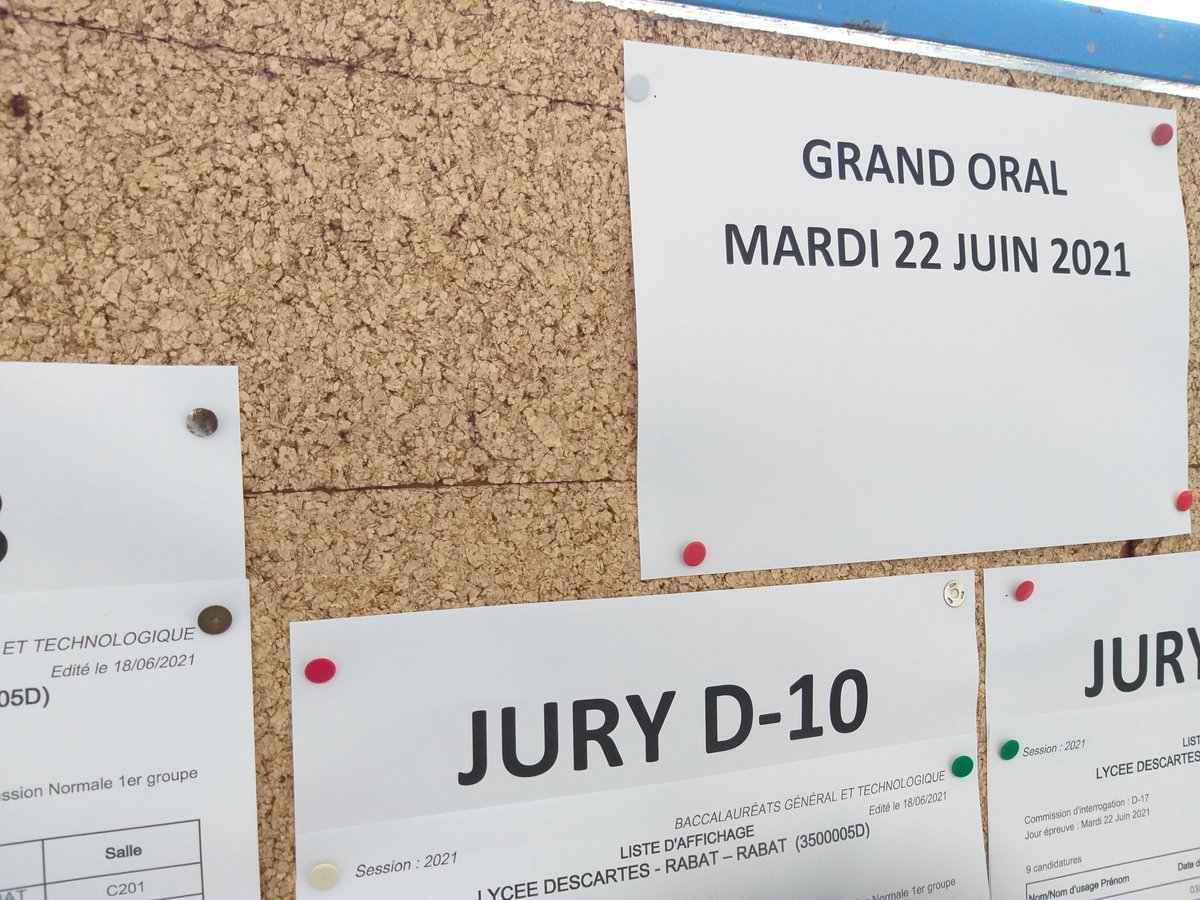 Lycee_Descartes's tweet photo. [👉#DescartesEnDirect] au lycée Descartes aujourd'hui, #GrandOral #Bac2021 et oraux de français. Courage et réussite à tous les candidats ! @aefeinfo https://t.co/bSvFfO1WTQ