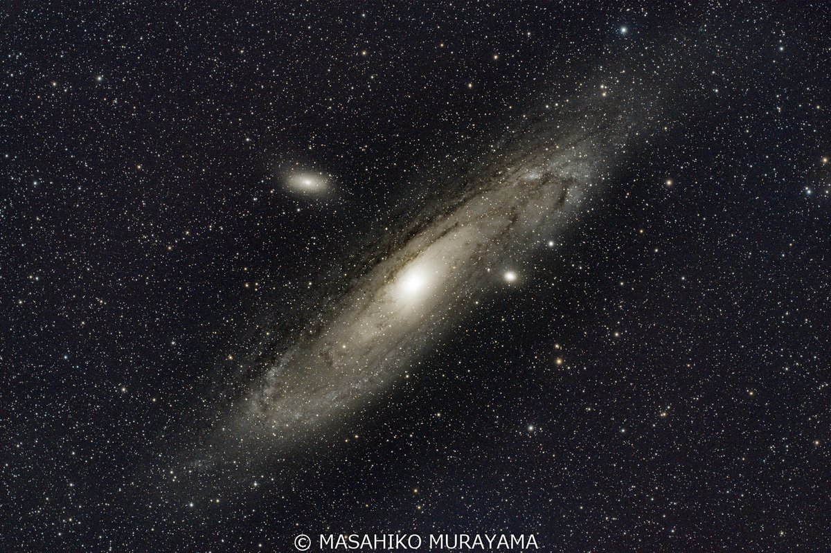 astronomy_mave's tweet photo. みんな大好きアンドロメダ銀河
今期初のアンドロメダ銀河
gain0 -10度7枚スタック
現像塩梅に絶賛悩み中
#m31
#fra600
#rst135
#asi2400mcpro
#黒川ダム https://t.co/kAA021OLE3