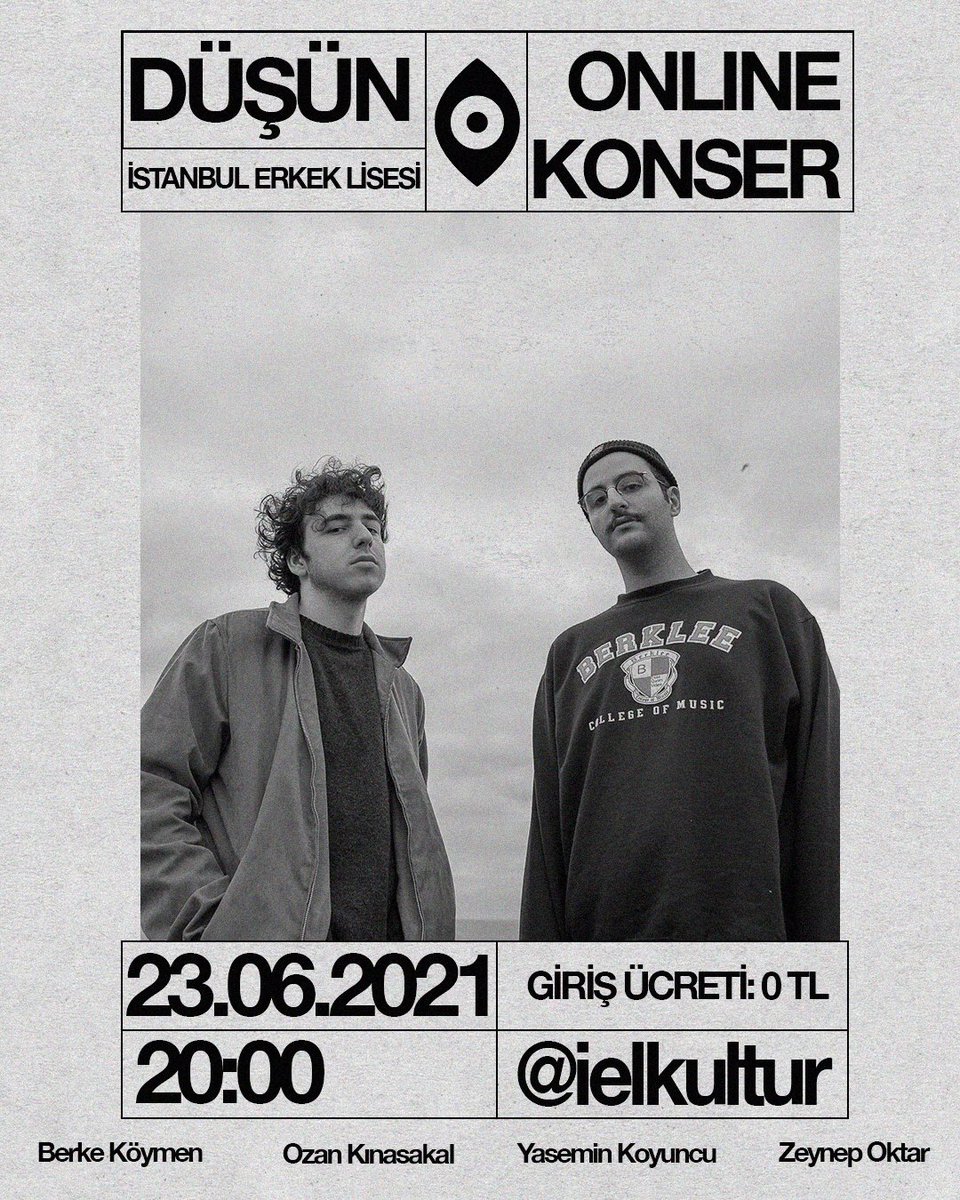 yarın akşam 20:00’da instagram konserimize resmen davetlisiniz