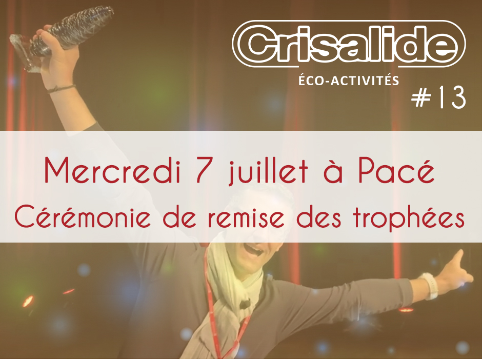 [INSCRIPTION] - Venez nombreux·ses le 7 juillet prochain au Ponant à Pacé pour notre cérémonie Crisalide éco-activités 13 :
✔️Conférence de <a href="/matglachant/">Matthieu Glachant</a>, directeur du CERNA, économiste de l'environnement et de l'énergie
✔️Remise des prix aux lauréat·e·s
crisalide-ecoactivites.fr/ceremonie-7-ju…