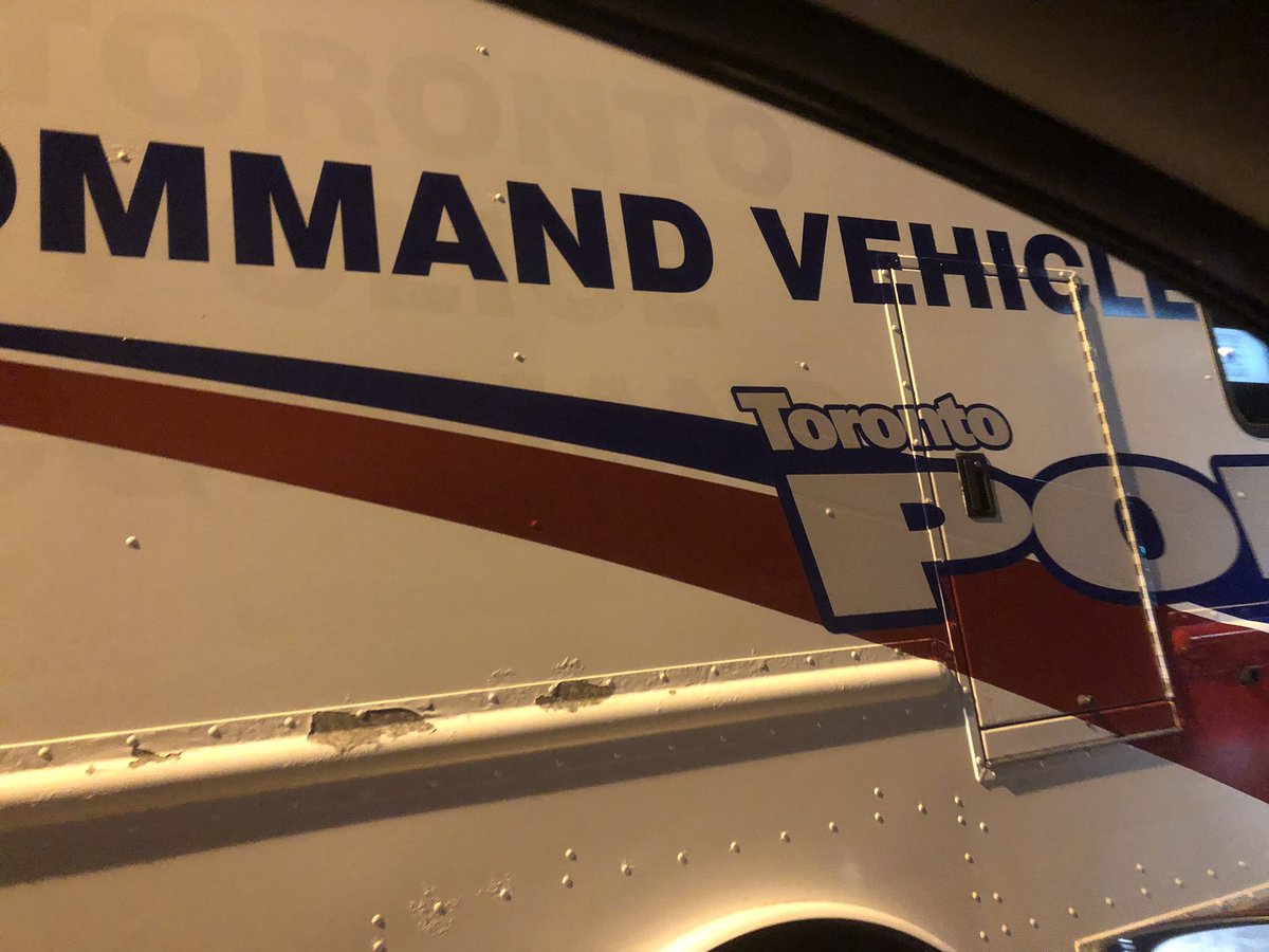 Massive staging by City plus <a href="/torontopolice/">Toronto Police</a> including officers with suitcases on the roof of Trinity Bellwoods Community Centre. Massive clearing planned. Tons of fencing (maybe whole park). We need people power down here ASAP! Meet at 180 Shaw (ArtScape) for directions.