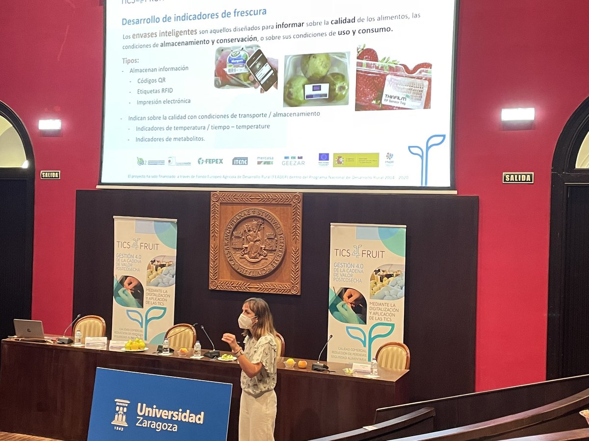 Seguimos avanzando en las fases y conclusiones del proyecto, ¿como hemos realizado el desarrollo de sensores e indicadores para la #monitorización de la cadena logística🚛 #hortofrutícola? Nos lo cuenta Inmaculada Lorente de <a href="/itene/">ITENE</a>