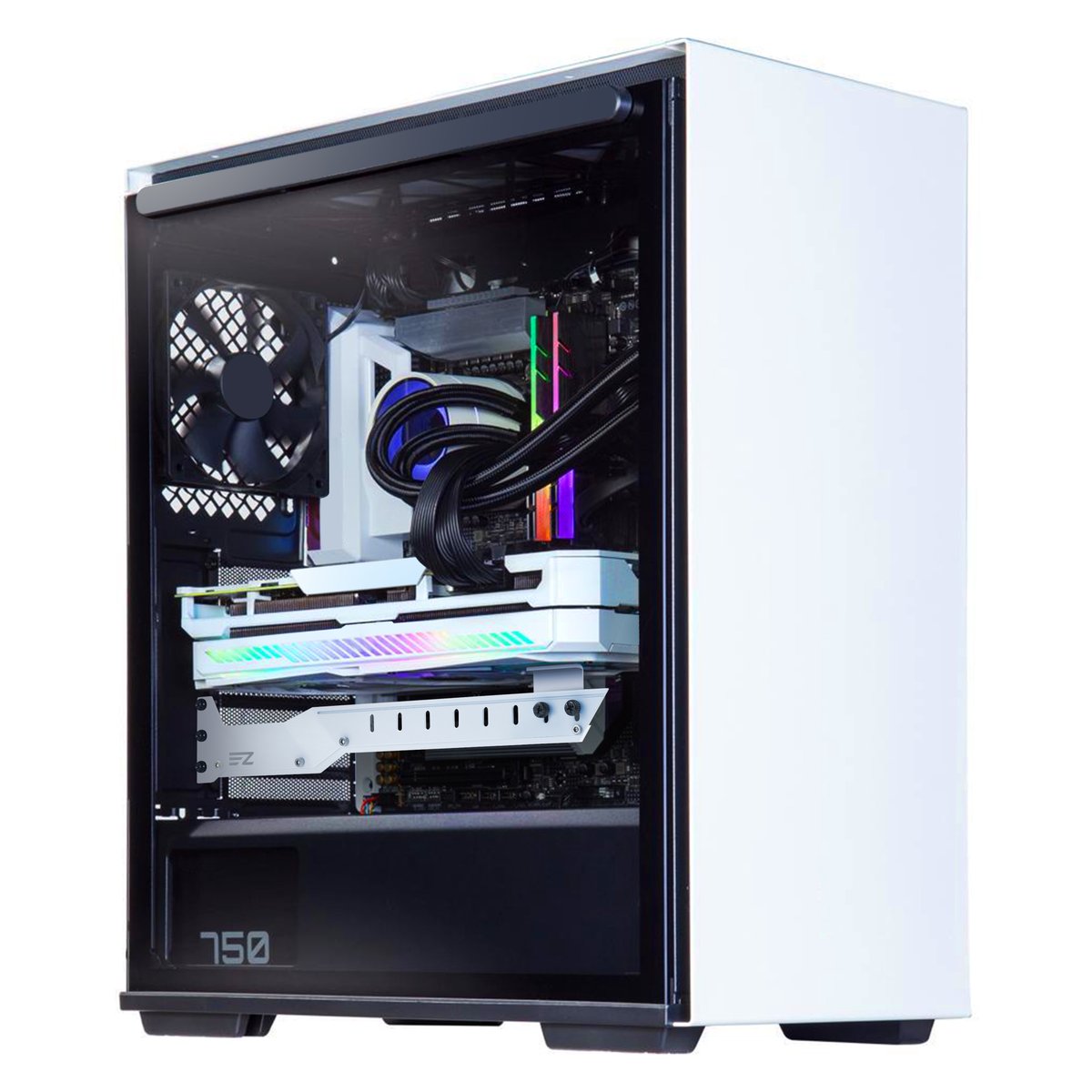 EzdiyF's tweet photo. Love this white theme build, especially the graphics card brace.😆😆😆

#gpuholder #gpubrace #protect #gpu #motherboard #gamingaccessories #pcbuilds #pcaccessories #rgb #argb #pcmr #pcgaming #nvidia #RTX3080Ti #rx6700xt #rtx #nvidia #ti #pcgaming #gaming #gamingpc #pcbuild https://t.co/cTLGlGcpFV