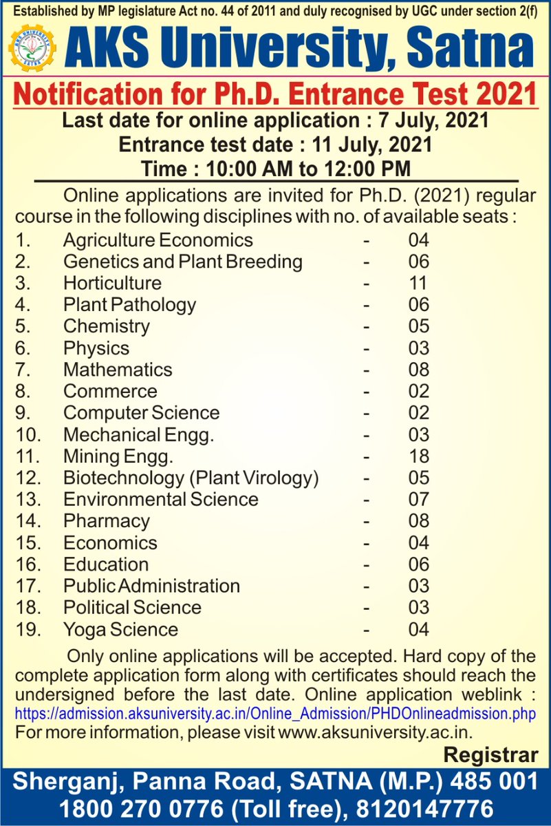 AKS University tweet media