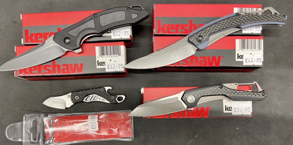 Kershaw knife delivery with lots of old favourites & new designs / colours #lockknife #edc #edcgear #uklegal #fixedblade