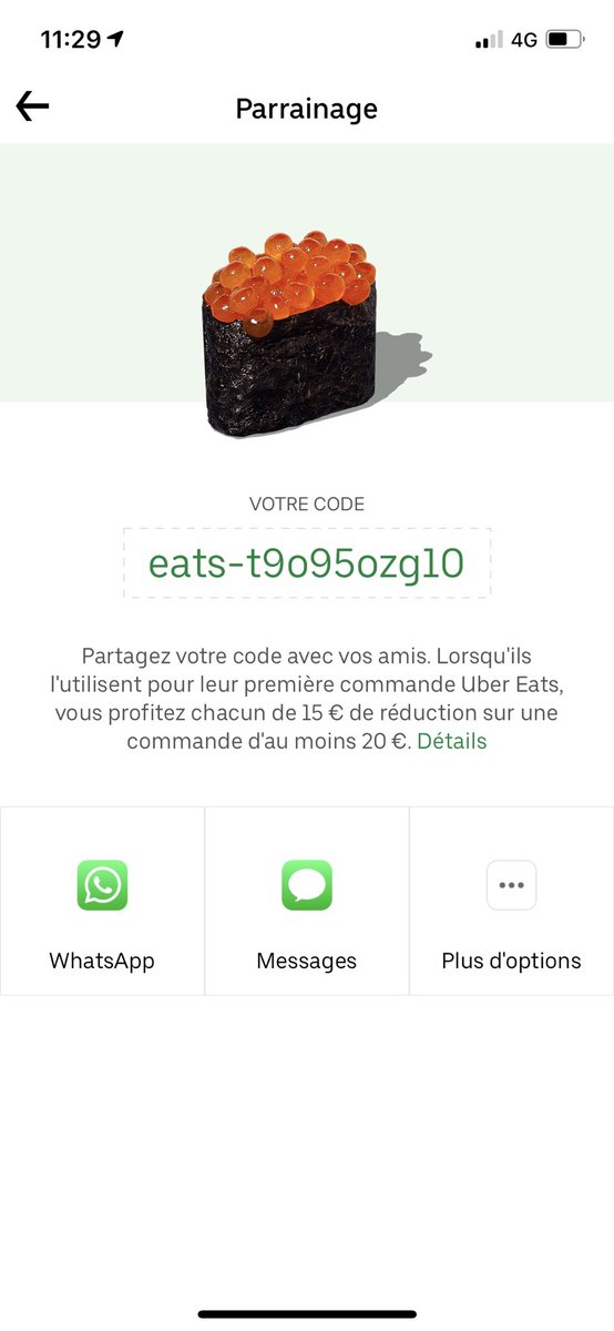 nylorttv's tweet image. ptit code uber eats de -15€ sur la premiere commande !! #codeubereats