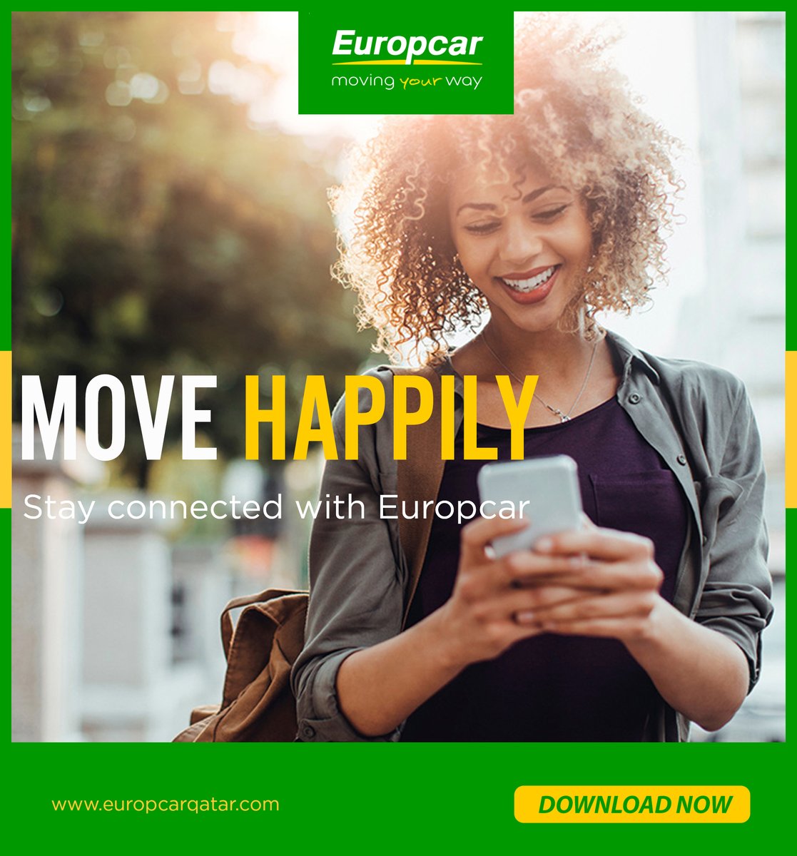 EuropcarQatar's tweet photo. #Mobileoffer
Stay connected with Europcar on your mobile phone and IPad!!
Download the App now for 10% off on App bookings! Available for many destinations.
#quality #reliability #europcar #qatar #MobileApp https://t.co/oE6Q26xHhf