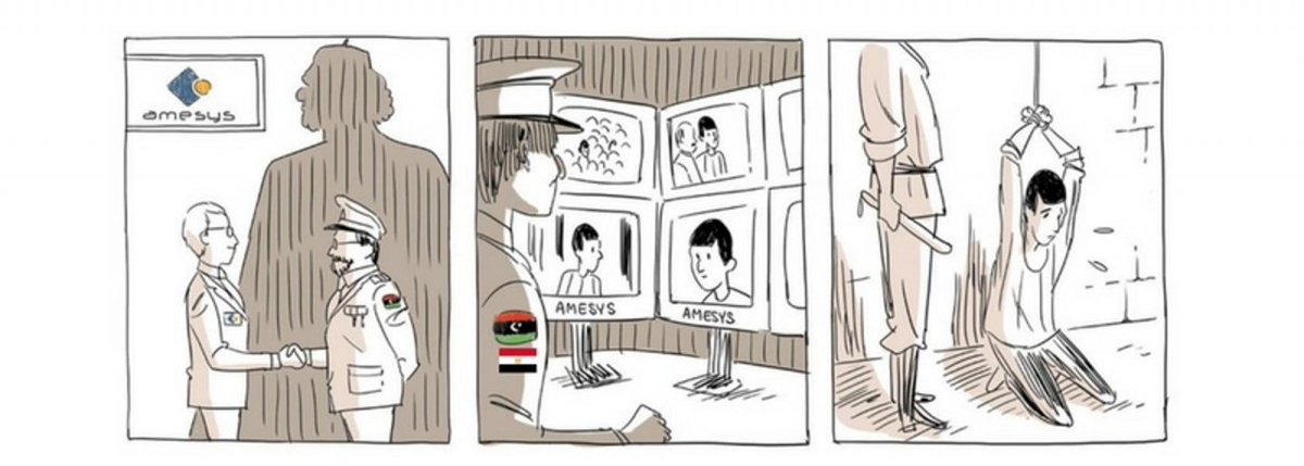 A Paris court has indicted four executives of Amesys and Nexa Technologies for complicity in torture in Libya and enforced disappearance in Egypt for allegedly selling the governments surveillance technology. Sales to Saudi Arabia are also being examined. fidh.org/en/region/nort…