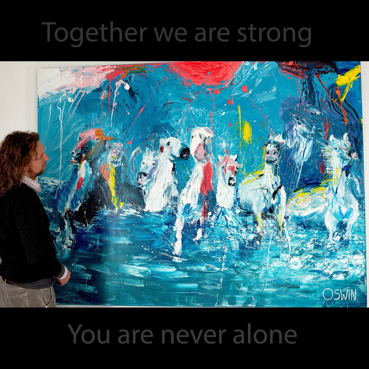 Side by side we are strong, together we weather every storm.

Horse painting I WILL SURVIVE - 150 X 200 cm.

gesselli.nl/i-will-survive…

#equine #horse #sea #storm #oswingesselli