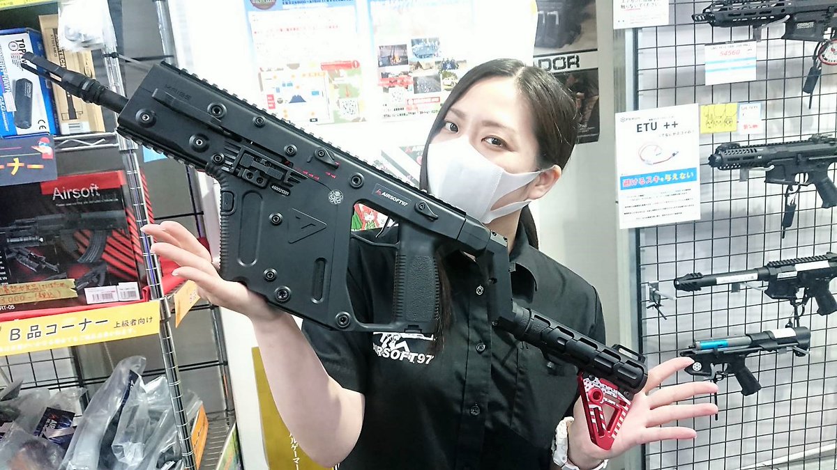アキバ店】 一丁限定！ユニークなKRYTAC KRISS VECTOR入荷