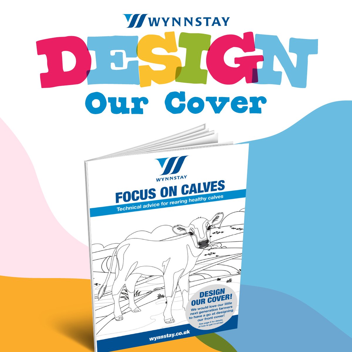 We would love our little next-generation farmers to have a go at designing our front cover! 🐮

Download the colouring  sheet here ➡️ bit.ly/2SORARy

Send your designs to marketing@wynnstay.co.uk  🎨
#KidsActivities #YoungFarmers #WynnstayCalf #TeamCalf
