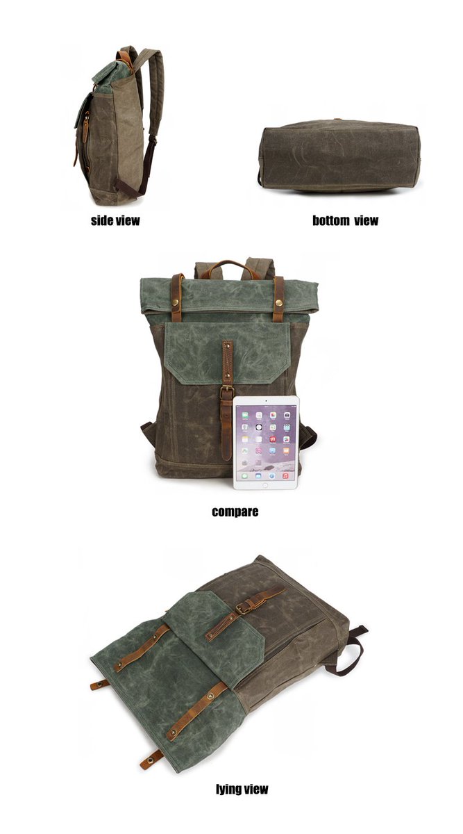 Don't forget to check nice quality Waxed Canvas Backpacks, Waxed Canvas Messenger Bags &amp; Waxed Convas &amp; Crazy horse Leather Cosmetic Bags 💼 

Website :shop.udondalo.com