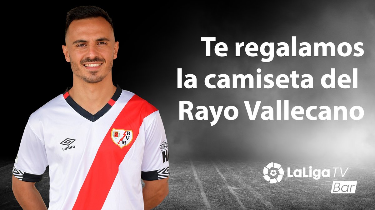 bar_tv's tweet photo. 🎁 𝗧𝗘 𝗥𝗘𝗚𝗔𝗟𝗔𝗠𝗢𝗦 𝗟𝗔 𝗖𝗔𝗠𝗜𝗦𝗘𝗧𝗔 𝗗𝗘𝗟 𝗔𝗦𝗖𝗘𝗡𝗦𝗢 🎁

⚡ ¿Quieres la camiseta del @RayoVallecano?

📝 Requisitos:

🖤 Sigue a @laligatvbar 
💚 Sigue a @futbar
🔁 Haz RT

🏅 Un ganador

#⃣ #ElFútbolConTuBar https://t.co/VQy6hwoDX1