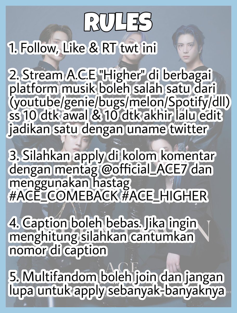 precious_miaa's tweet photo. π₯ GIVEAWAY PT.2 MULTIFANDOM π₯
Prize :
π Lucky Box for Choice
π Lucky Box for #ChoiceXAtiny
π Lucky Box for #ChoiceXForever
π Saldo 100k untuk dua orang
Total 5 pemenang
Rulesnya silahkan cek pict dibawah π
End 15 Juli 2021
Semoga beruntung π₯° https://t.co/bP6uDRLOPj
