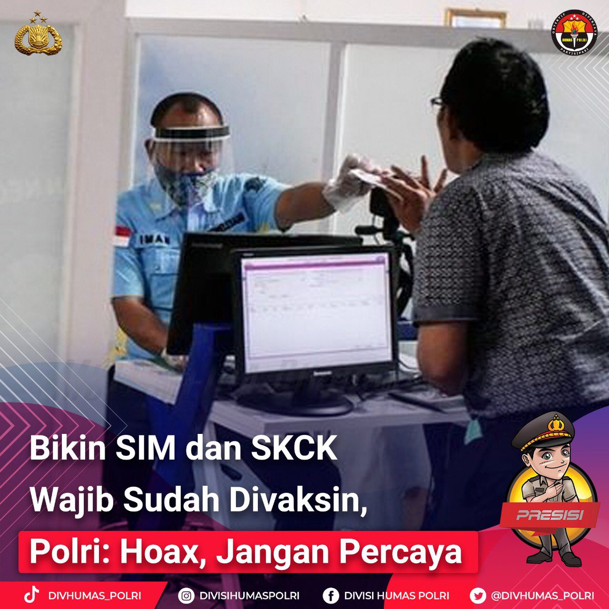 Humas Polri tweet media