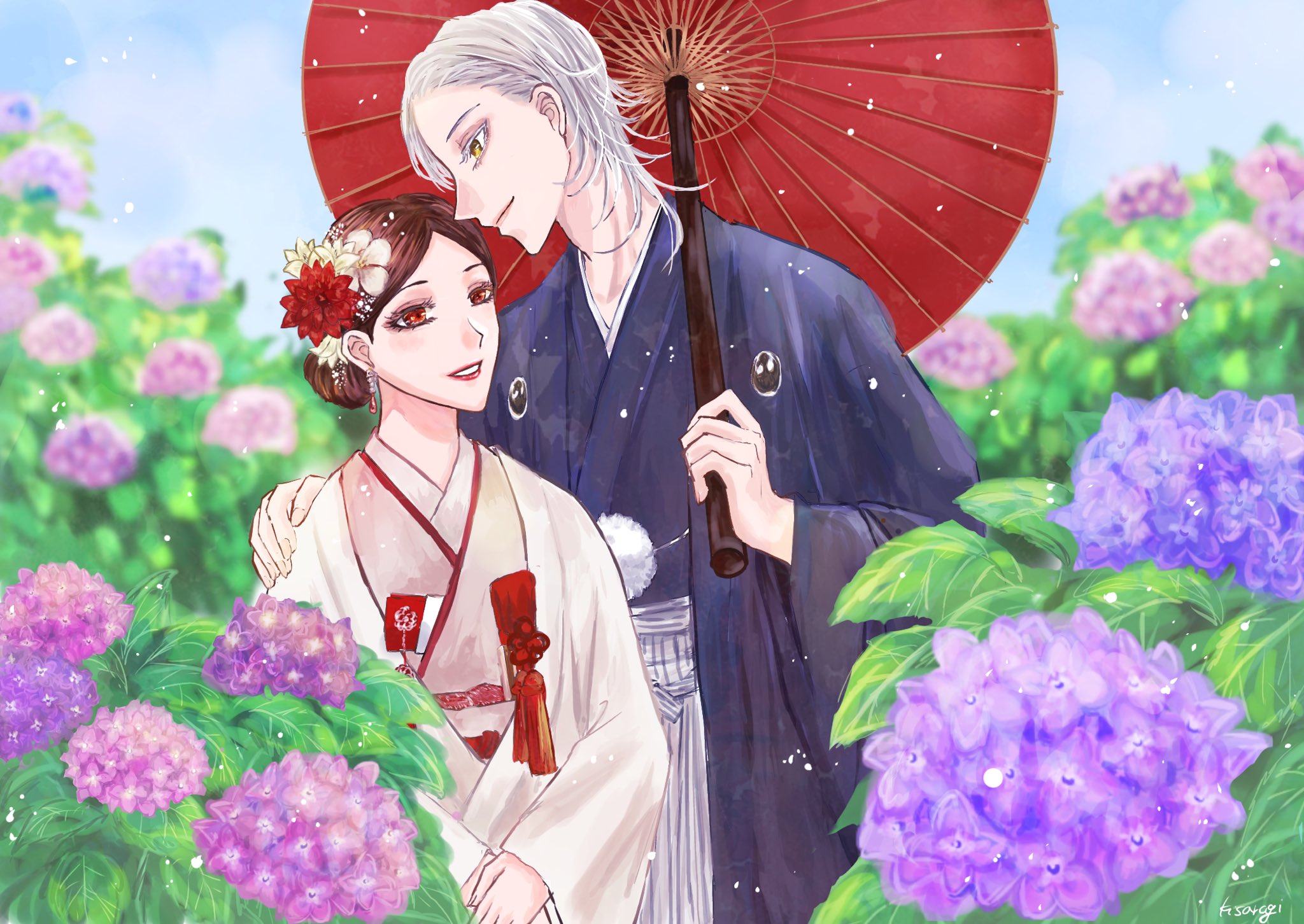 きーこ ジュンブラ刀さに21veil タグお借りします 女審神者 鶴さに 去年描いたジュンブライラストに漫画をつけてみました 幸せを噛み締めて涙してほしい T Co Btushsg77k Twitter