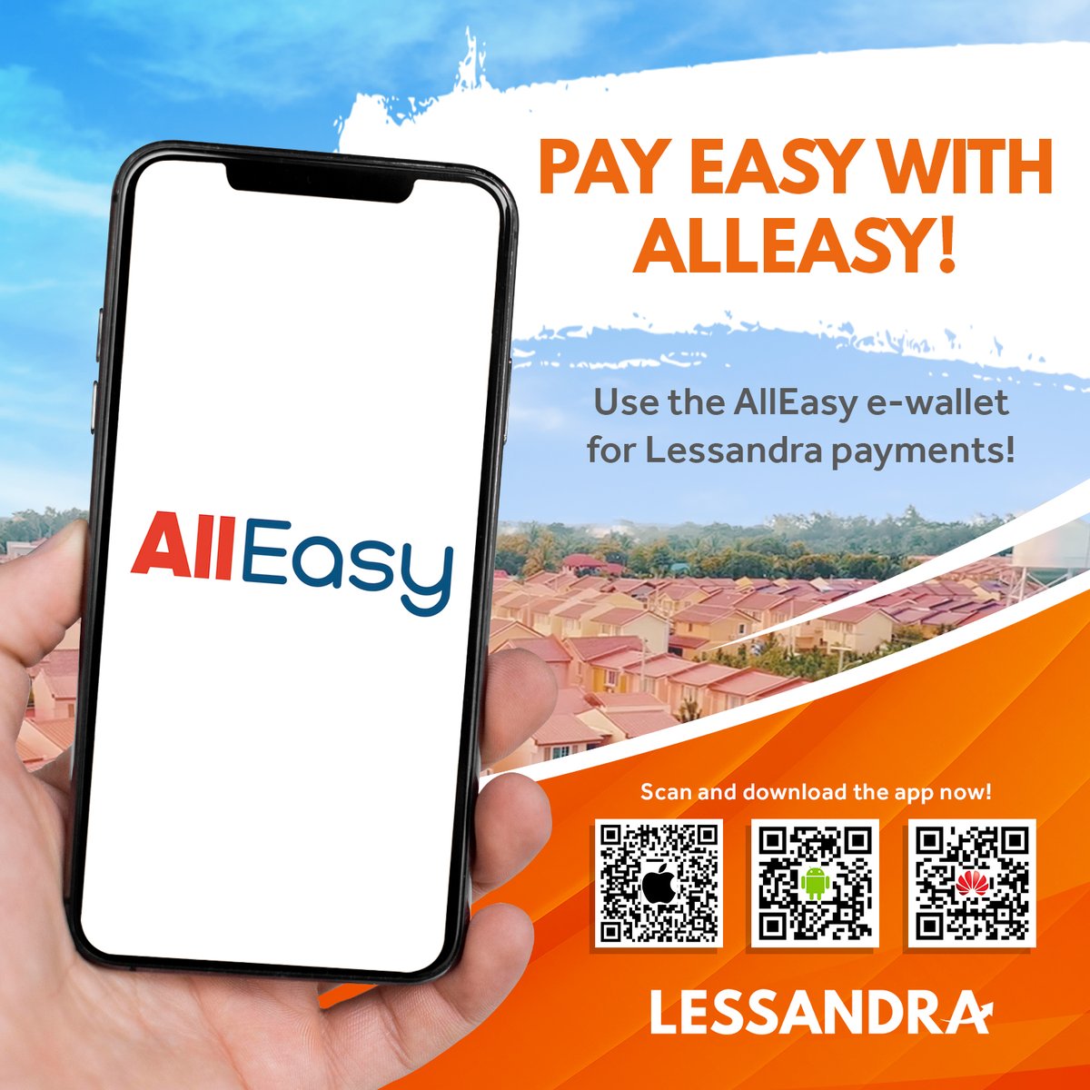 lessandraonline's tweet photo. Settle Lessandra payments easily with AllEasy!
Check out instructions on how to pay at https://t.co/YKY0mZ3ulm now!
#LessandraOnline #LiveInTheBest #LiveInLessandra #AngatKaDitoSaLessandra https://t.co/ggqE0YPWjC