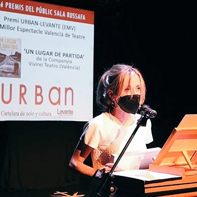 #PremioalMejorEspectáculoValenciano en los Premios del Publico de <a href="/salarussafa/">Sala Russafa</a> por #unlugardepartida de <a href="/VivireiT/">Vivirei Teatro</a>