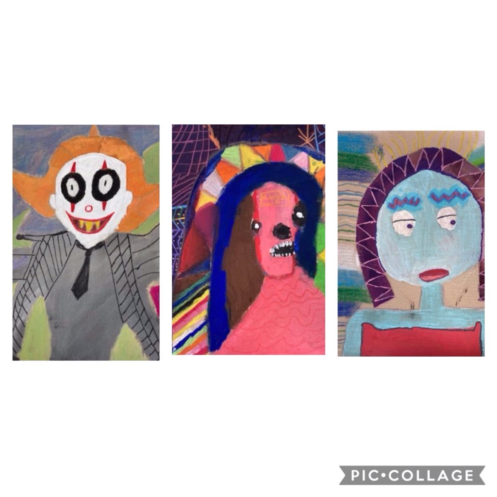 CCYD_Art's tweet photo. Year 10 VS have been producing these lovely monster paintings using acrylic paint and oil pastels. Well done year 10VS, these look great!
@ccyd_school #ccyd #bridgend #art #paintings #vocationalstudies #monsterproject #oilpastel #year10 https://t.co/R8kQuyhA1B