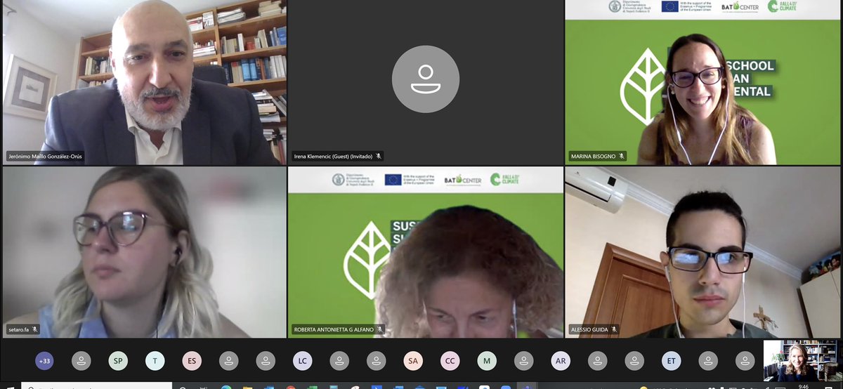 MVE65's tweet photo. Thanks @Marina62889737 for the invitation and to the speakers/participants for the rich discussion on #stateaids and #environmental #taxes. This afternoon session will be coordinated by Prof. Enrico Traversa dealing with the role of the ECJ in environmental issues. Enjoy it! ↘️ https://t.co/MeofwFMe8G