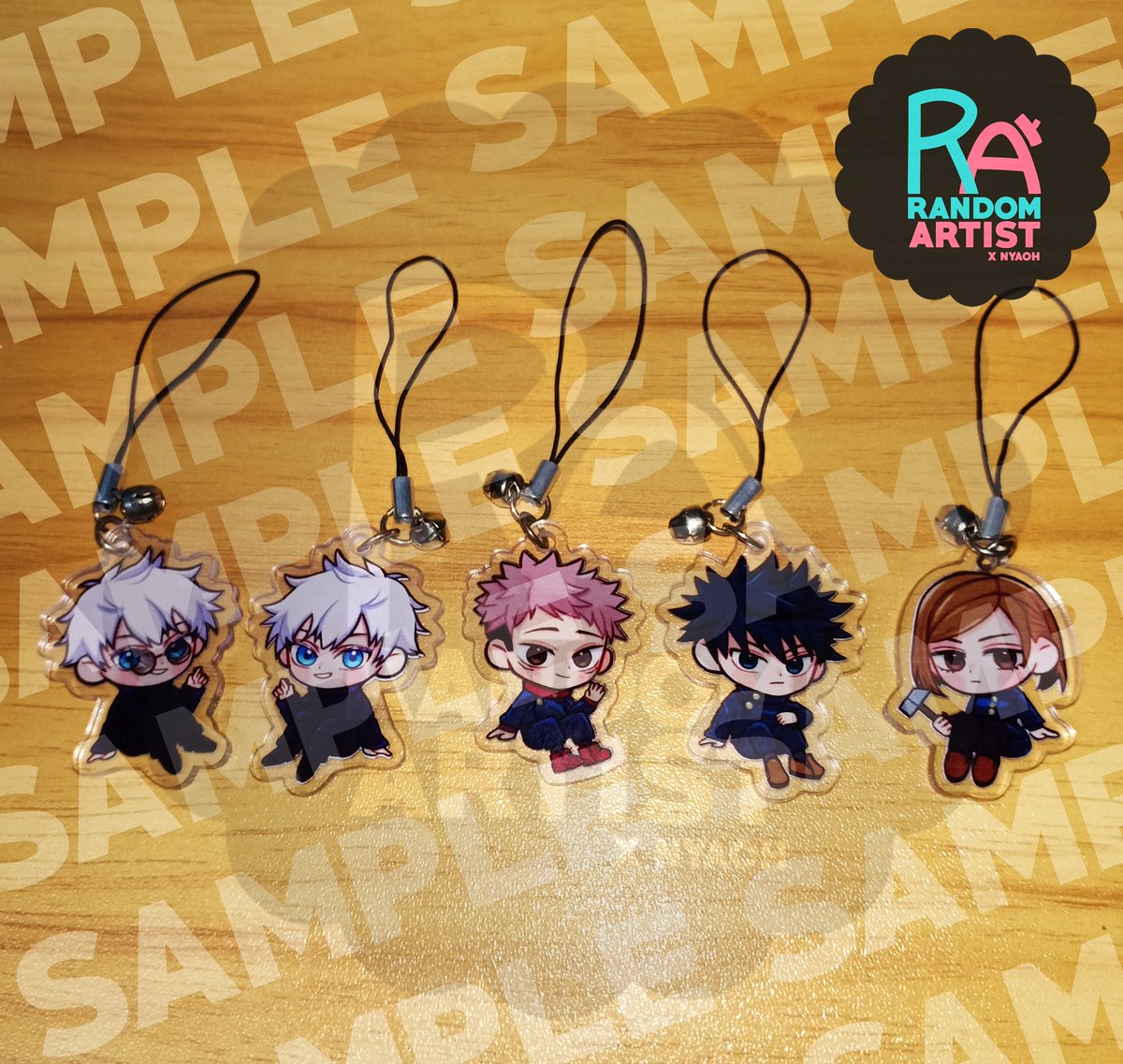 _RAAlliance's tweet photo. Jujutsu Kaisen Acrylic Charms are now available@ our Shop! 

Size: 2.54 cm to 3 cm 
Print: back to back 
Price: Php 120.00

#jujutsukaisen #jujutsukaisenfanart #acryliccharm #itadoriyuuji #gojousatoru #megumifushiguro #nobarakugisaki #RAproducts #charms #chibi https://t.co/CriW6RX6Dd