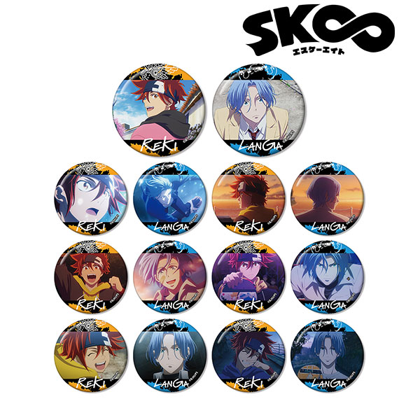 SK∞ エスケーエイト 暦＆ランガ トレーディング缶バッジ 14個入りBOX[アルマビアンカ]
⇒amiami.jp/top/detail/det…

ご予約開始です♪
#sk_8 #エスケーエイト