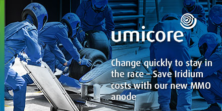 UmicoreGroup's tweet photo. When is the right time for a change? Whenever the advantages outweigh the disadvantages! And this is the case with MMO anodes! A price increase of around 350% for Iridium makes a pit stop necessary. https://t.co/yuvmjIDY3L
#iridium #costsaving #platinode #mmoanode https://t.co/avO4RAGW0t