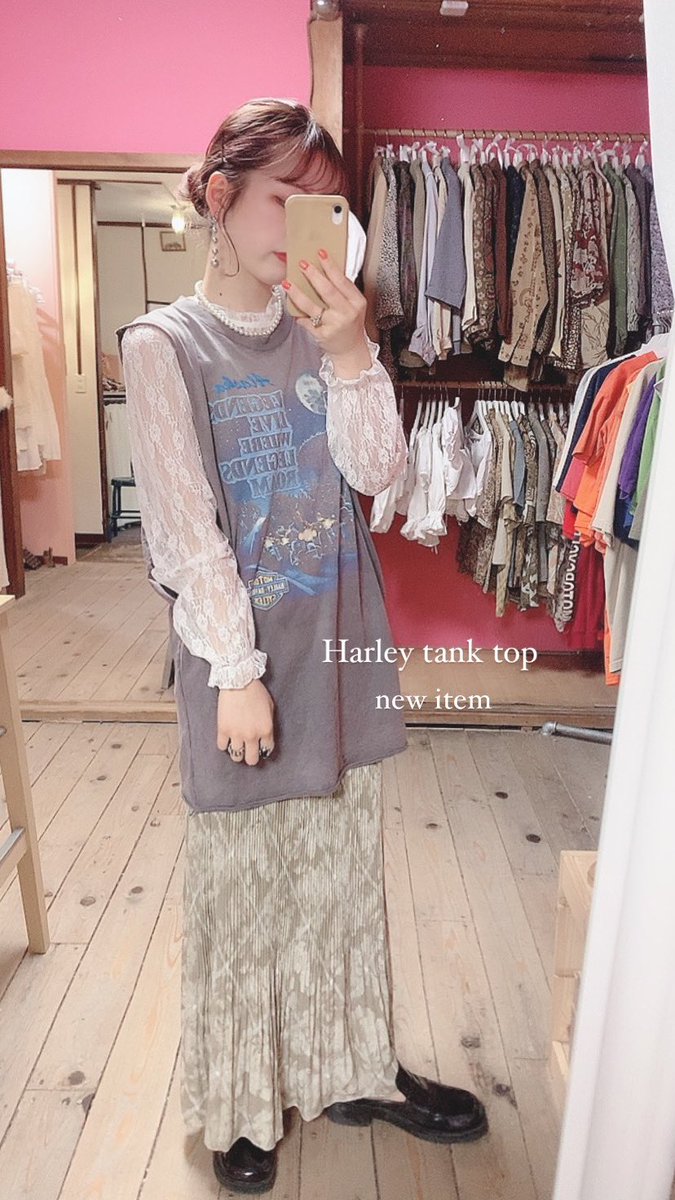 new itemのご紹介です🎀

本日も沢山のご来店ありがとうございました❤︎

明日も14:00-19:00でお待ちしております🍒