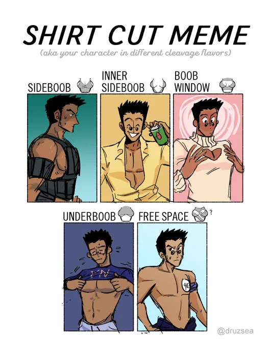 Leorio in that meme template because why not? 😗 