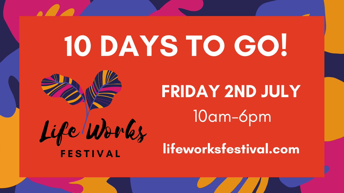 LifeWorksFest's tweet photo. 10 DAYS TO GO!

Come along and celebrate the #StoryofGood... 

Live interviews, talks and panels, with a fantastic lineup of Guest Speakers, all part of our #LifeWorksFestival Virtual Open Day 🎉✨

Book now, free! 👉 https://t.co/9FlXWIw7y2
More info 👉 https://t.co/TnXG9vNIgO https://t.co/zBAmXackVB
