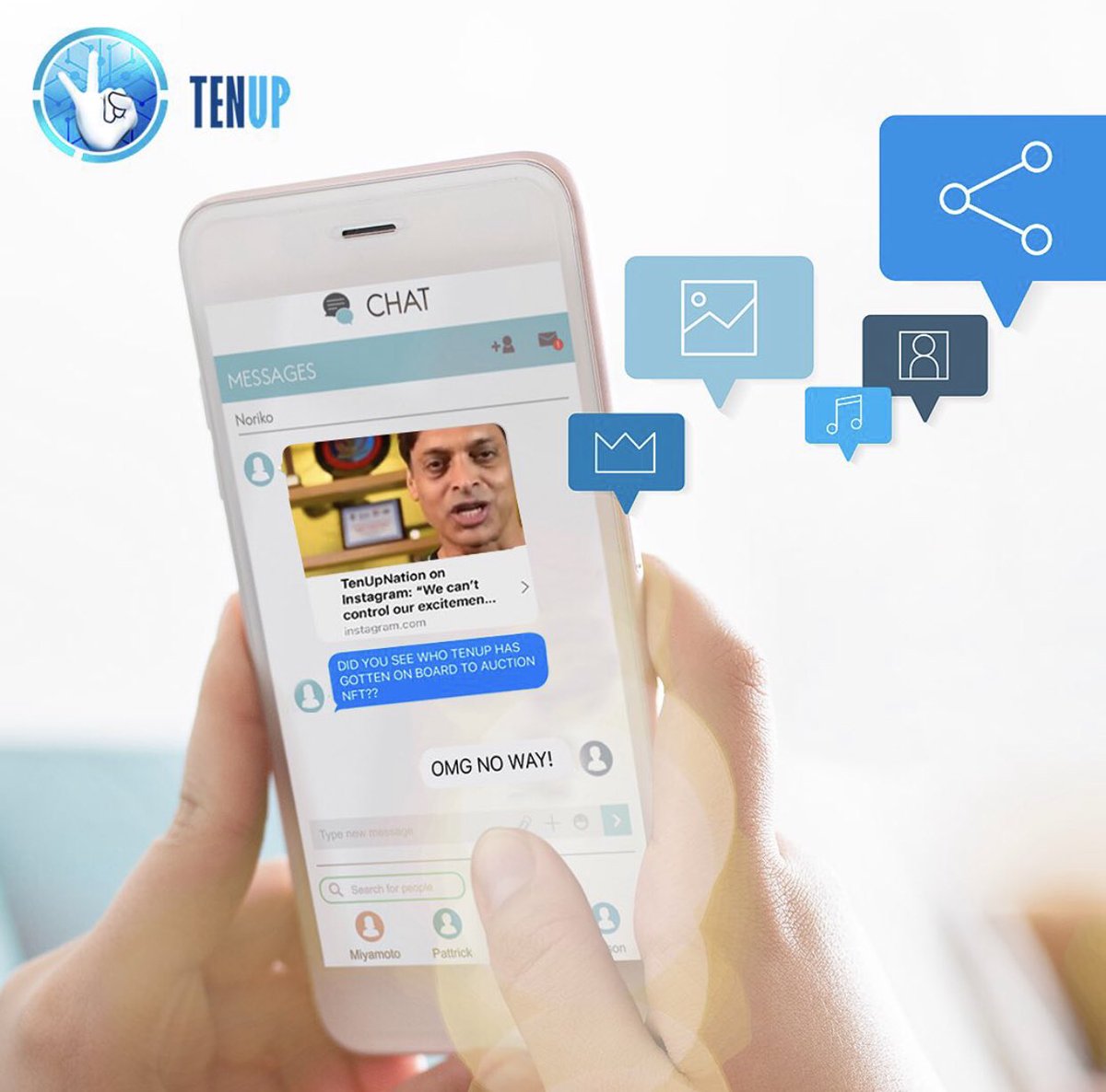 TenupNation's tweet photo. The news may sound unreal but its true and we know its getting you all excited!! 
  #NFT #TenupNation #TenupCommunity #cryptocommunity #cryptonews #cricketnews #ownit #questionoftheday #NewsUpdate #marketplace #cryptocurrency https://t.co/B9kOWduFba